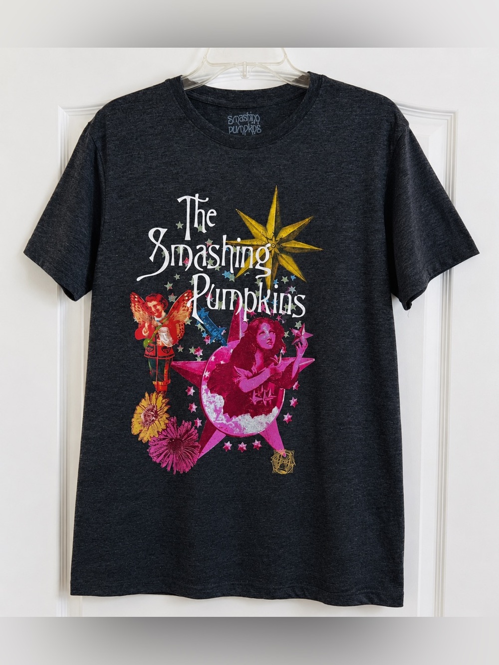 NWT The Smashing Pumpkins 2025 Tour Grey Graphic T-Shirt XL Official Band Tee